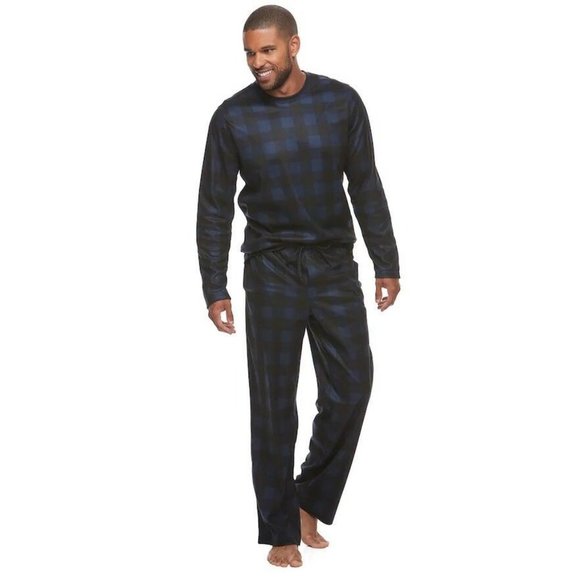Men's Pajama Set Brushed Novelty Koh's size S, M NEW - Picture 4 of 5